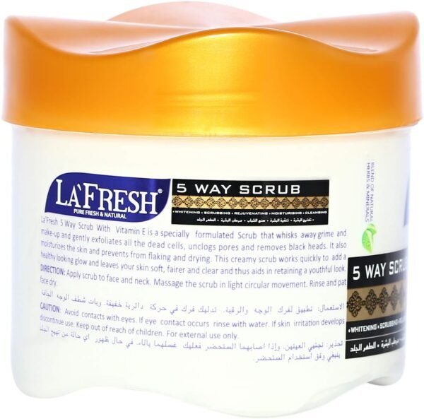 LA'FRESH FIVE WAY SCRUB 610ML - Image 2