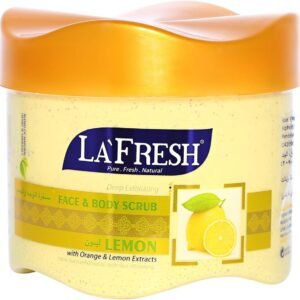 La'Fresh Lemon Deep Exfoliating Face Scrub, 610 ML