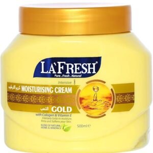 La Fresh Gold Moisturizing Cream with Collagen, 500 ml