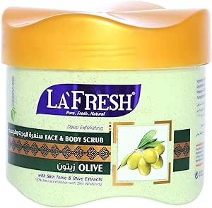 La Fresh Olive Deep Exfoliating Face Scrub, 610 ML