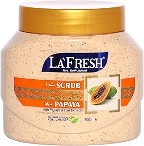 La Fresh Papaya Face Scrub, 500 ml