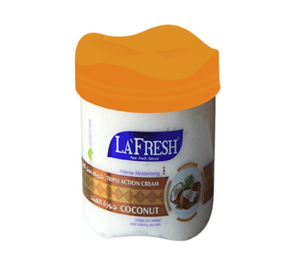 LA FRESH COCONUT TRIPLE-ACTION-CREAM-610ML
