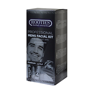 ROOTIES Facial Kit Platinum Mens(12x850ml)