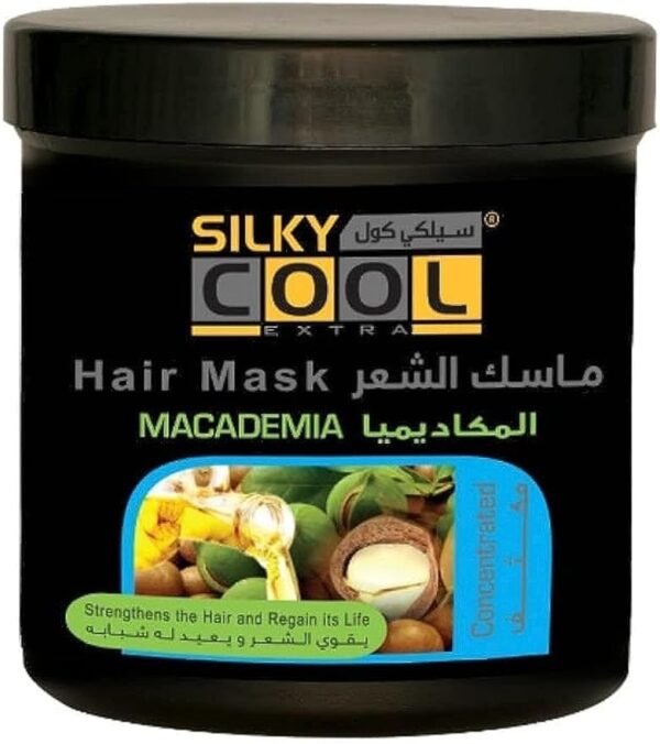 Silky Cool Deep Treatment Hair Mask 1000ml - Macadamia