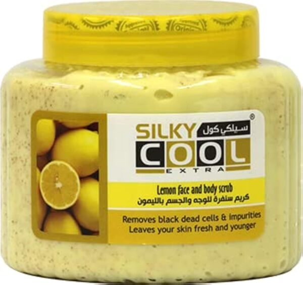 Silky Cool Face and Body Scrub 500 ml - Lemon