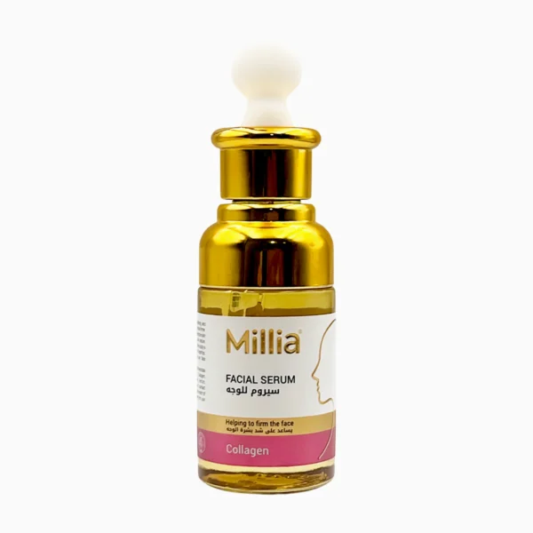Millia Collagen Choose Between Cream (100 ml) or Serum (40 ml) – Anti-Aging Collagen Skincare for Firm, Hydrated, and Youthful Skin - Image 3