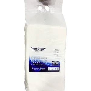 Pilot Disposable Towel 60 GSM )60*110CM( 50 Pcs Hand Bag