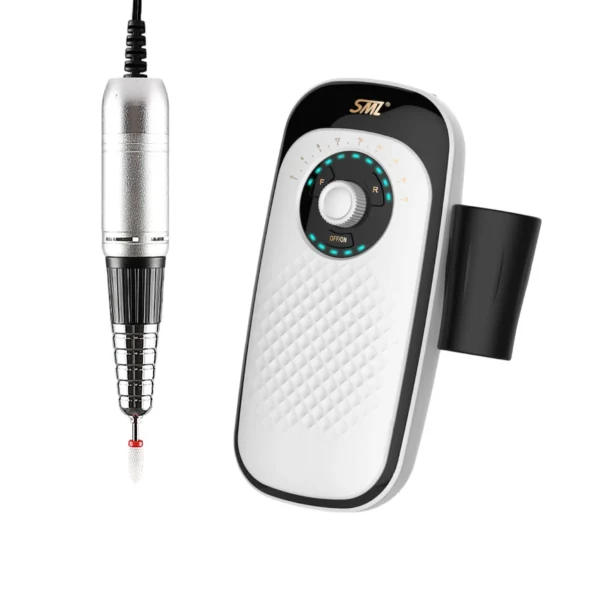 Rechargeable Nail Drill M-7 – Portable, Low Noise, Adjustable Speed Electric Nail File for Acrylic & Gel Nails