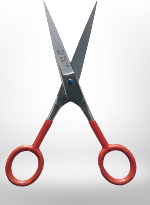 Pak Dark Professional Hair Cutting Scissors 5.5”  Sharp Stainless Steel Shears with Fine Adjustment Screw – Durable Barber & Salon Scissor for Men, Women & Kids – Ideal for Hair & Beard Trimming - Image 3