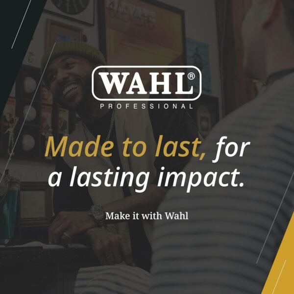 Wahl Professional 5 Star Cordless Magic Clip Gold, High-Performance Hair Clipper with 100+ Minute Run Time, Lithium Ion, Gold - Image 6