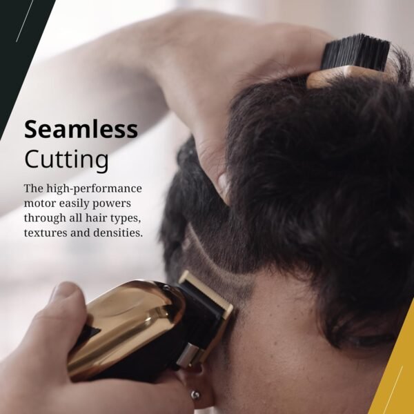 Wahl Professional 5 Star Cordless Magic Clip Gold, High-Performance Hair Clipper with 100+ Minute Run Time, Lithium Ion, Gold - Image 3