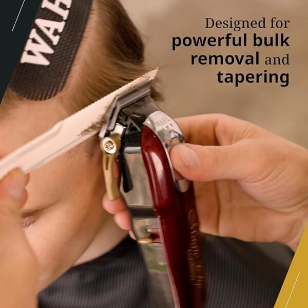 Wahl Professional 5-Star Cord/Cordless Magic Clip #8148 – Great for Barbers and Stylists – Precision Cordless Fade Clipper Loaded with Features – 90+ Minute Run Time - Image 3