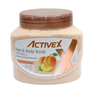 ActiveX Face & Body Scrub 500ml - Apricot
