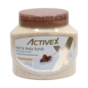 ActiveX Face & Body Scrub 500ml - Date & Milk