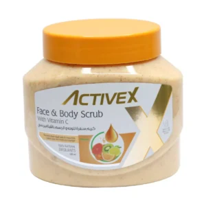 ActiveX Face & Body Scrub 500ml - Vitamin C