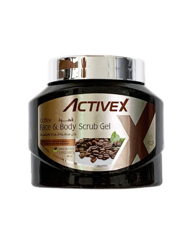 ActiveX Face & Body Scrub Gel 500ml - Coffee