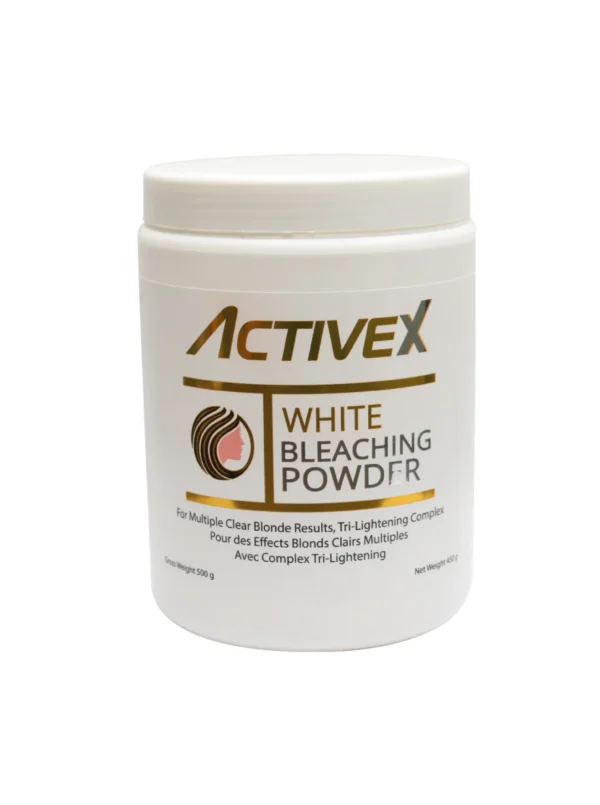 ActiveX Hair Bleach Powder 450g - White Professional White Lightening Powder with Tri-Lightening Complex for Blonde Hair & Salon Use