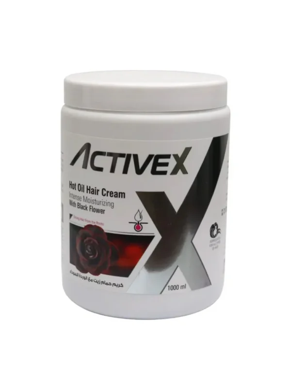 ActiveX Hot Oil Hair Cream 1000 Ml - Black Flowe