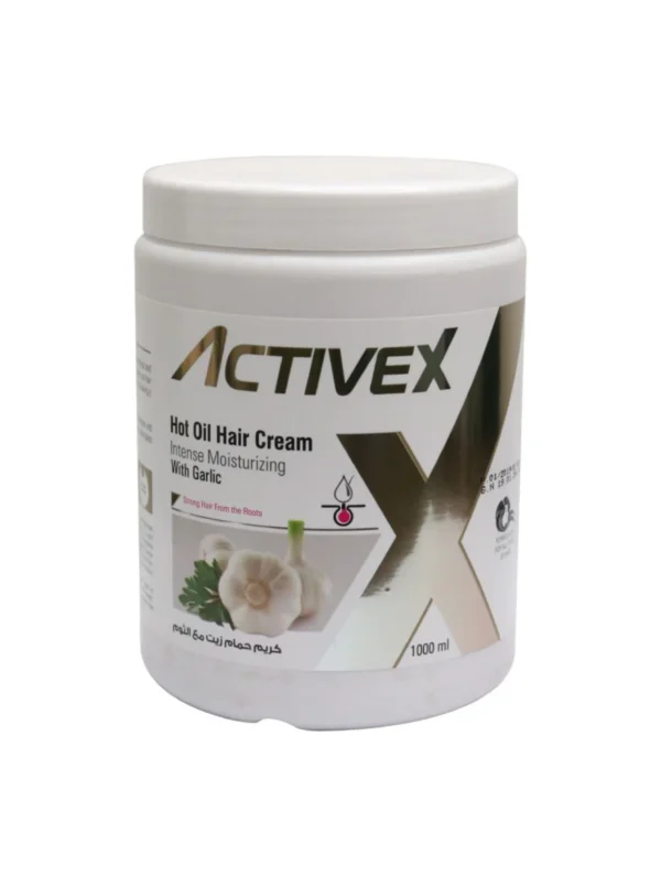 ActiveX Hot Oil Hair Cream 1000 Ml - Garlic