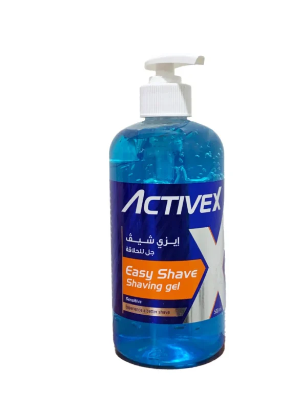 ActiveX Sensitive Shaving Gel Pump - Gentle & Soothing Shave - 500ml