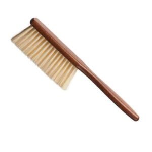 Eurostil Neck Brush with Handle - Wooden #00595