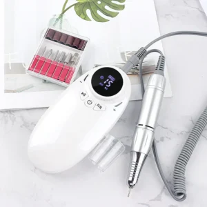 Rechargeable Nail Drill S-302 – 35,000 RPM Professional Electric Nail Drill for Acrylic, Gel & Natural Nails