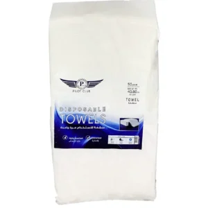 Pilot Disposable Towel 60 GSM )4080 CM( 50Pcs Hand Bag