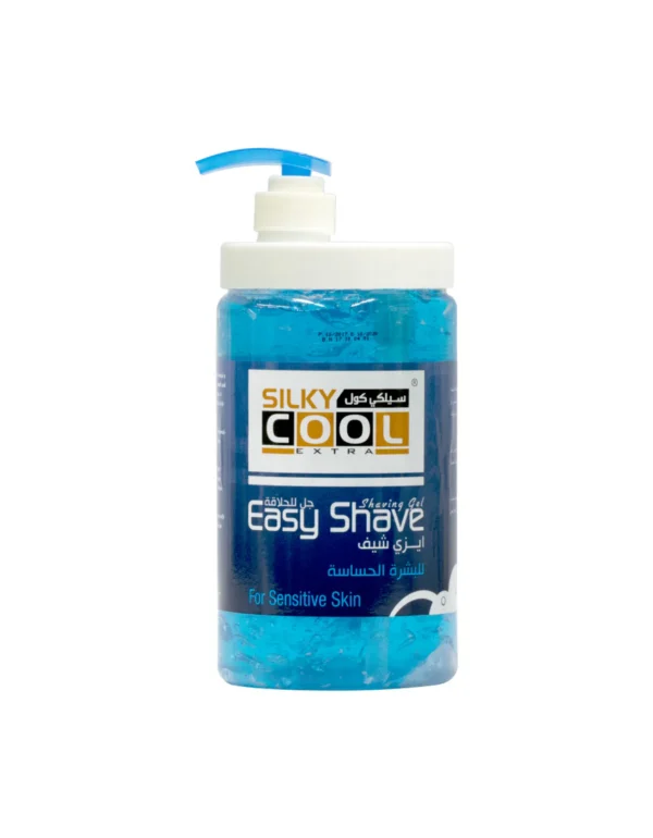 Silky Cool Shaving Gel 1500 Ml Jar With Pump - Sensitive