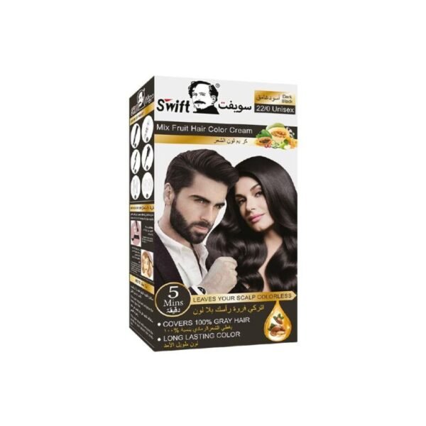 Swift Mix Fruit Hair Color Cream Dark Black