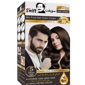 Swift Permanent Ammonia free Hair Color Mix Fruit in Multi-Color Shades 100×2