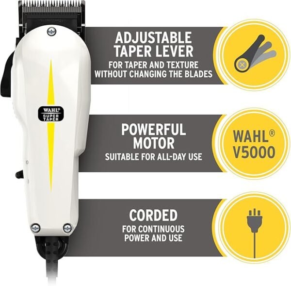 Wahl Super Taper Hair Clipper 8467 - Image 2